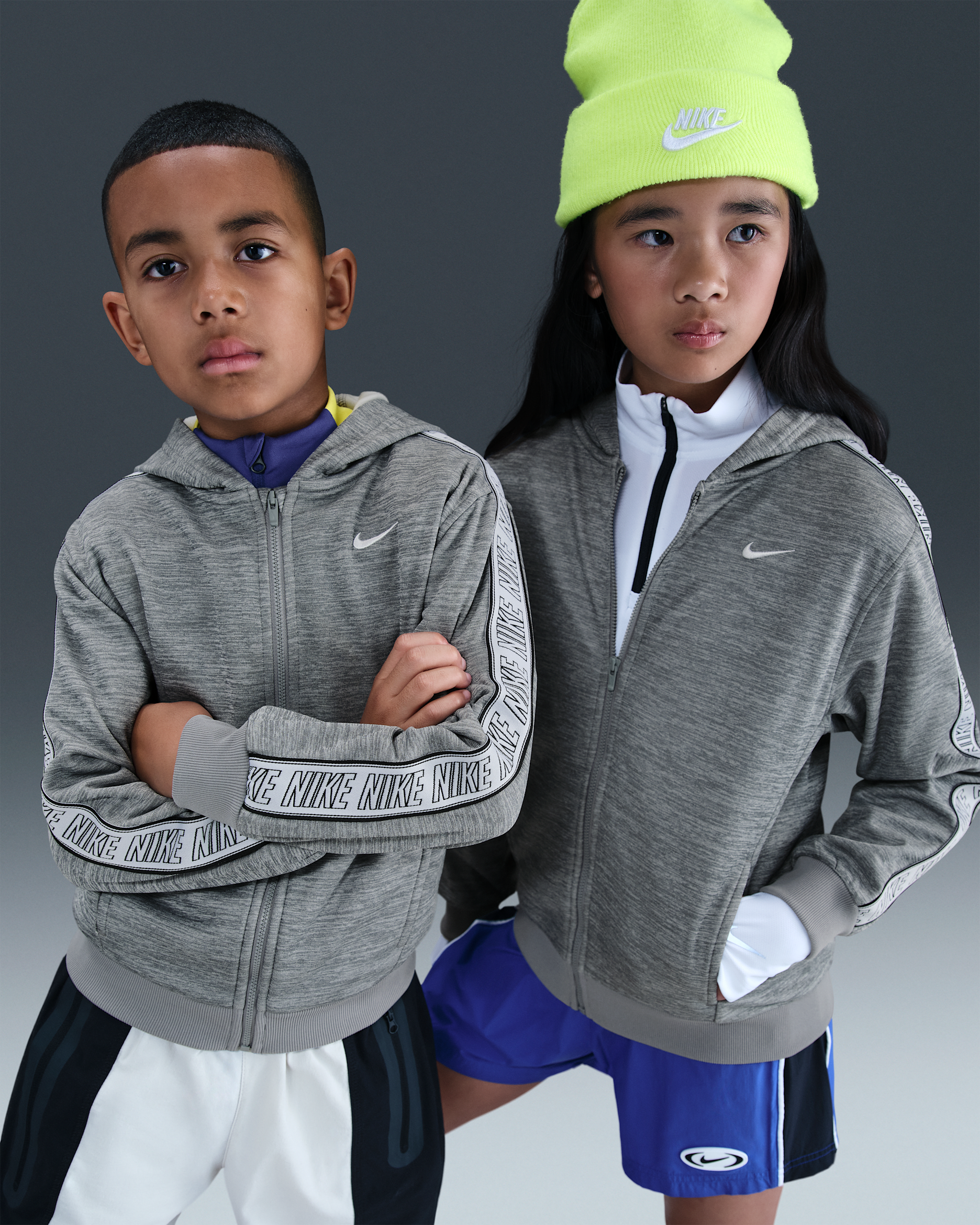 Nike Sportswear Club Big Kids' Dri-FIT Full-Zip Hoodie. Nike.com